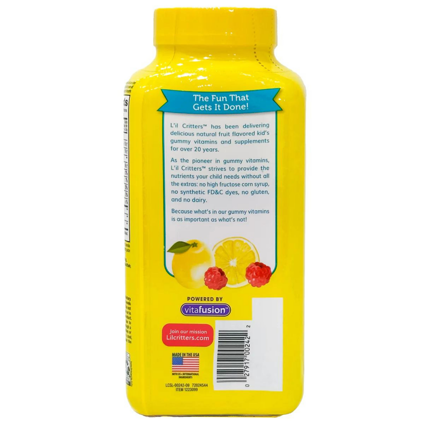 Lil Critters - Omega 3 para niños 220 gomitas