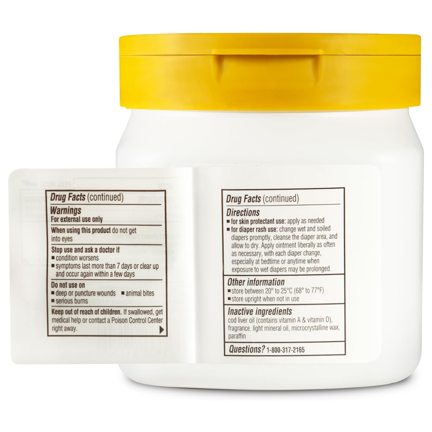 A+D Original Crema  para la dermatitis del pañal, humectante  para la piel del bebe.
