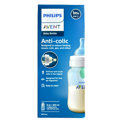 Biberón Avent Philips 9oz 1 mes a +