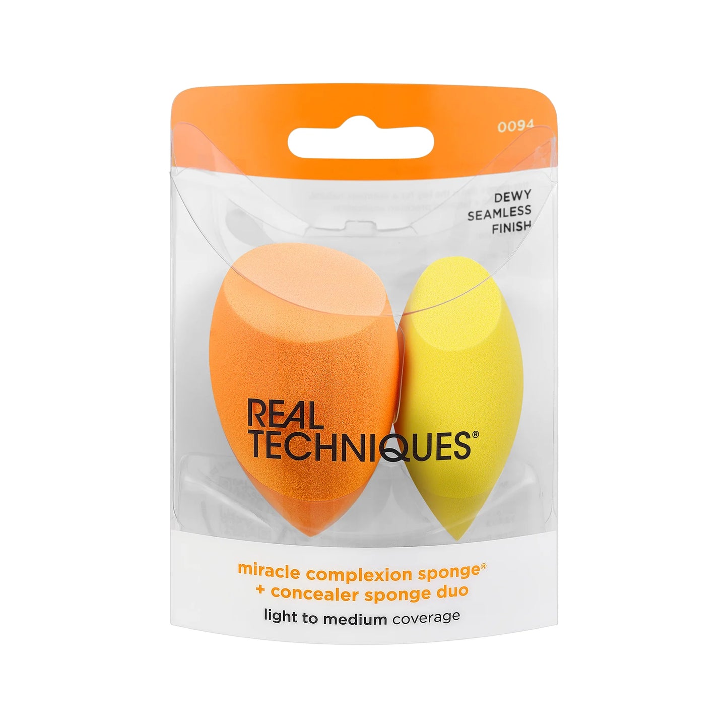 Real Techniques DUO DE ESPONJAS Miracle Complexion Sponge + Concealer Sponge Duo