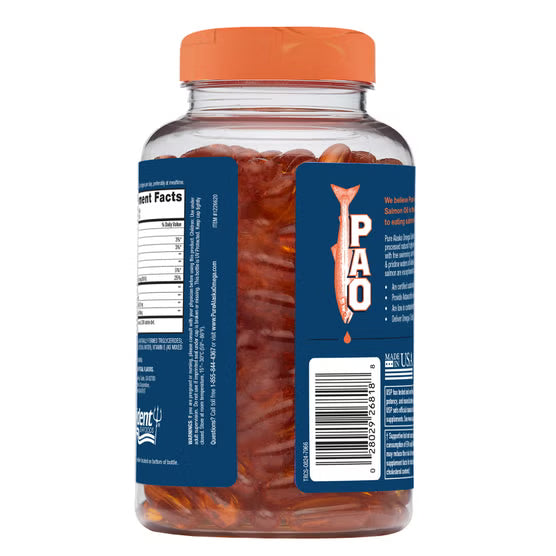 Pure Alaskan Omega Wild Salmon Oil 1000 mg., 210 cápsulas blandas