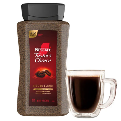 NESCAFE Café instantáneo Taster's Choice, tostado ligero a medio, 397 g