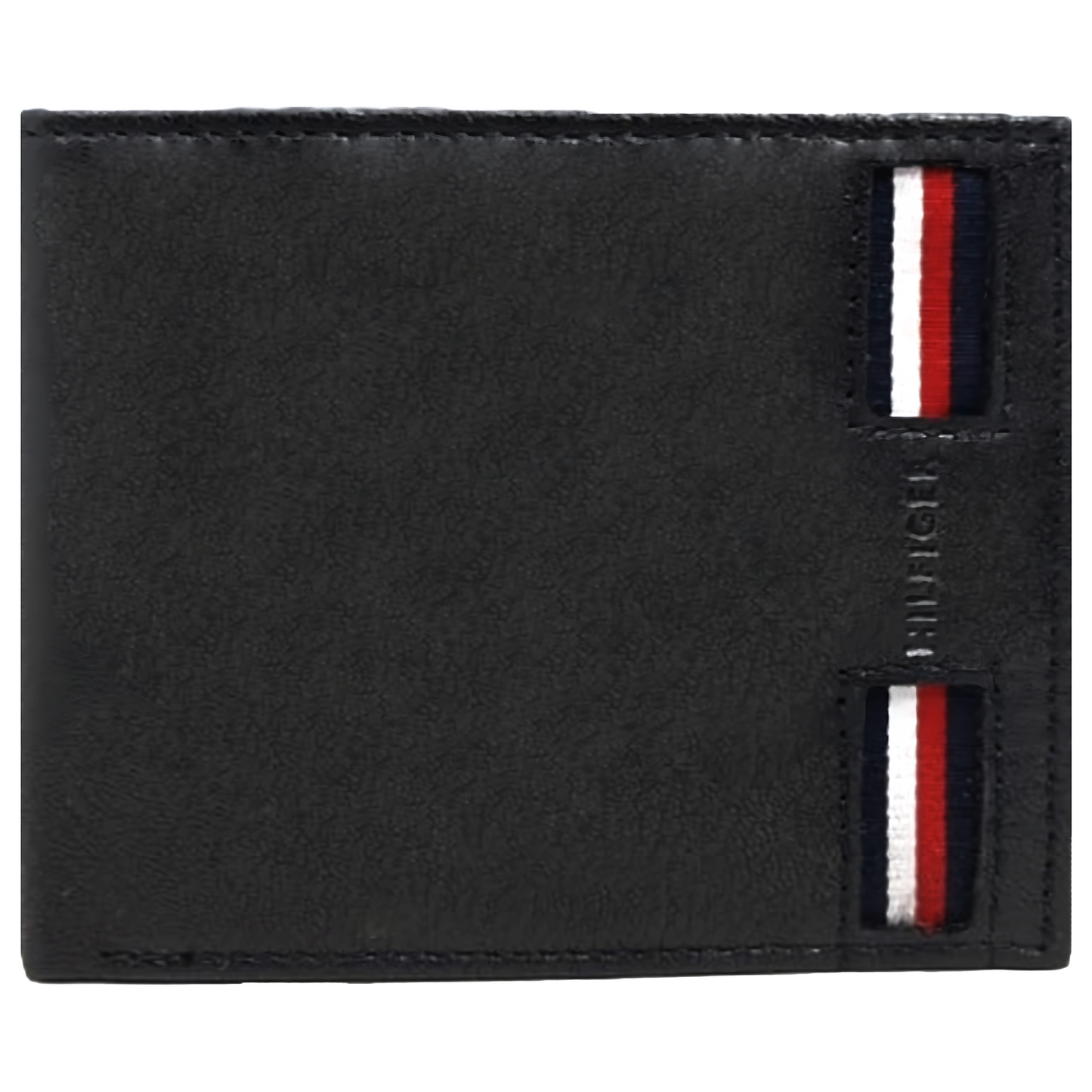 Billetera Tommy Hilfiger leather wallet / negro