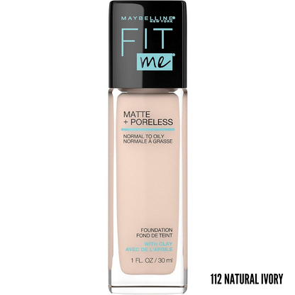 Base Liquida Fit Me Matte + Poreless - Maybelline
