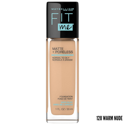 Base Liquida Fit Me Matte + Poreless - Maybelline