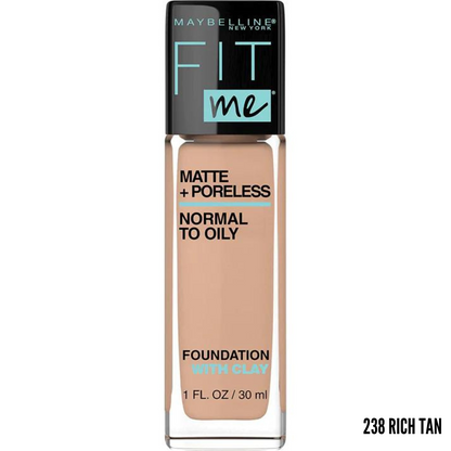 Base Liquida Fit Me Matte + Poreless - Maybelline