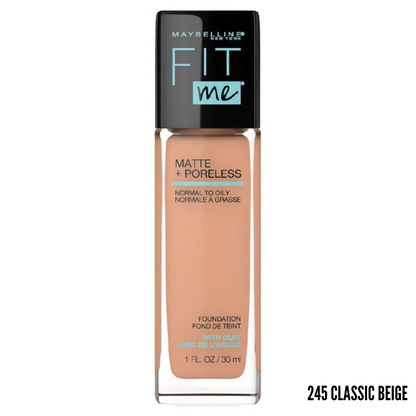 Base Liquida Fit Me Matte + Poreless - Maybelline