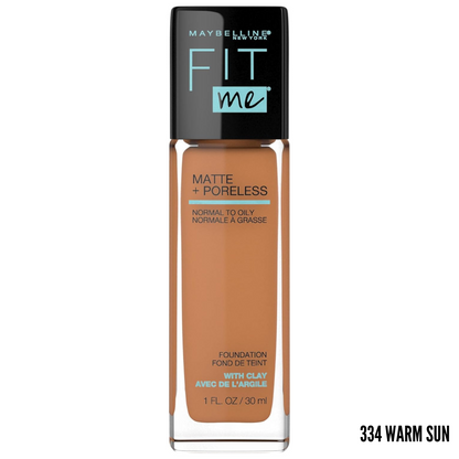 Base Liquida Fit Me Matte + Poreless - Maybelline