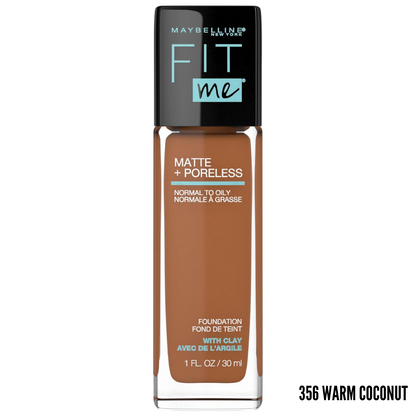 Base Liquida Fit Me Matte + Poreless - Maybelline