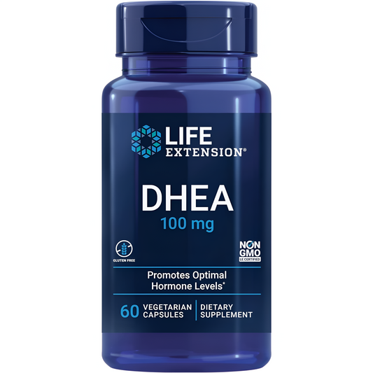 Life Extension DHEA 100 mg, 60 vegetarian capsules