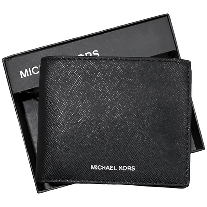 Michael Kors billetera para hombre color negro