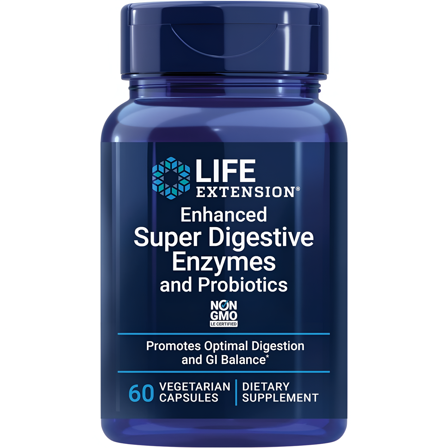 Life Extension - Enzimas Super Digestivas + probióticos, 60 caps vegetarianas