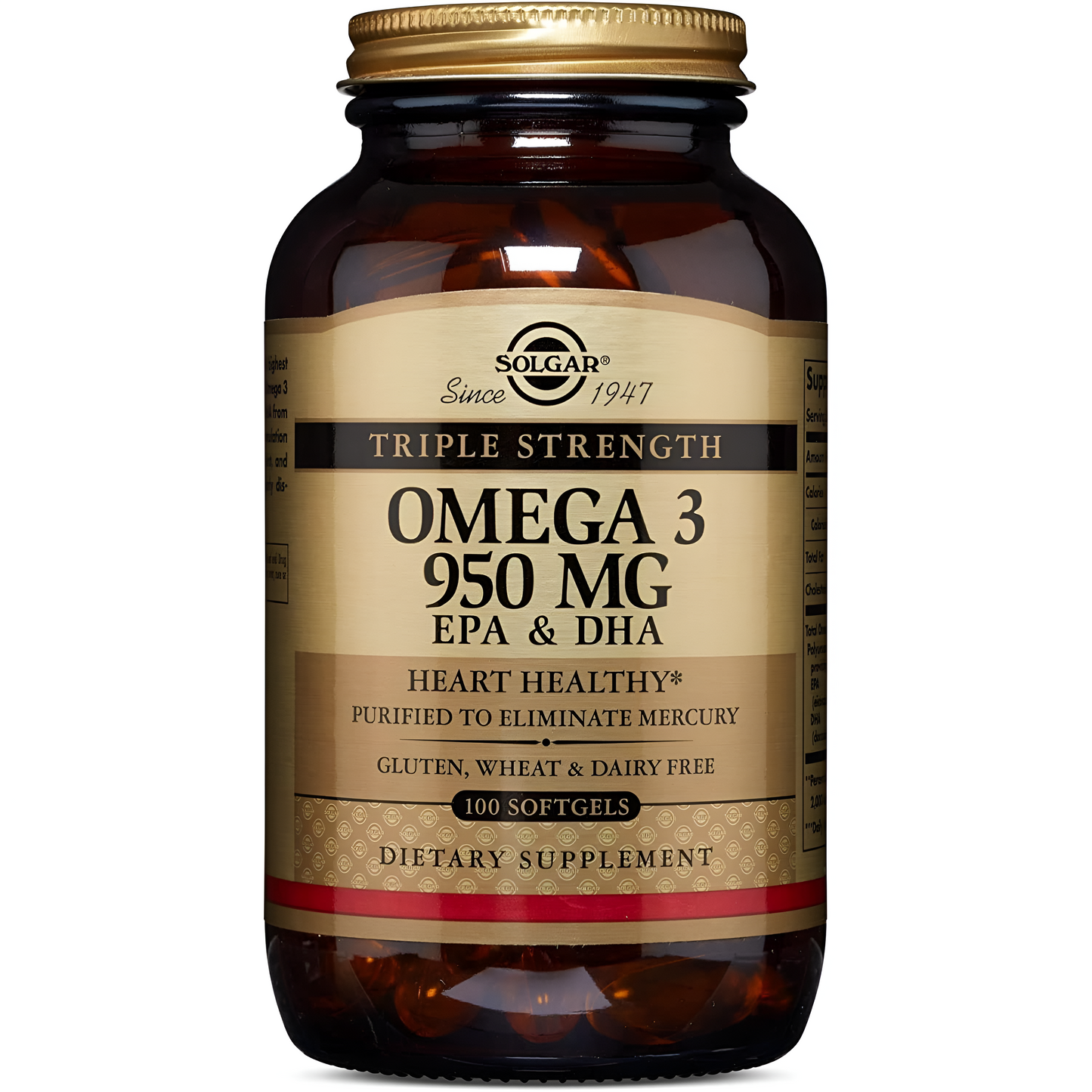 Solgar Omega 3 950mg EPA & DHA -  capsulas