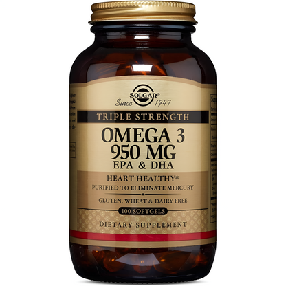 Solgar Omega 3 950mg EPA & DHA -  capsulas