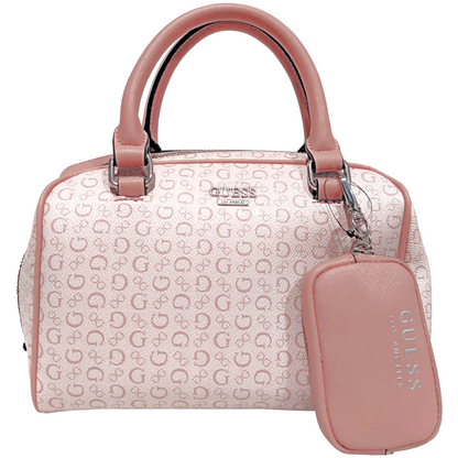 Cartera Guess color Rosado con monedero