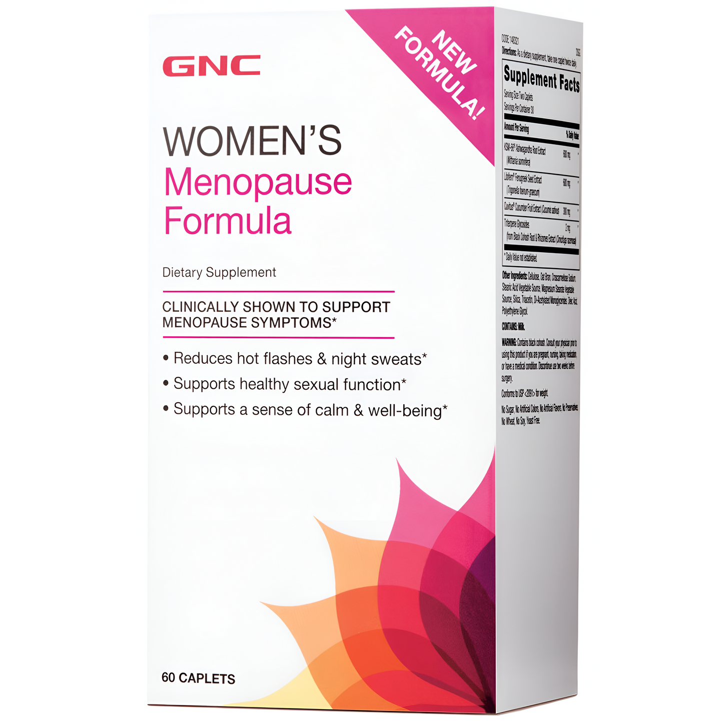 GNC WOMEN'S Menopause Formula - 60 tabletas (60 Servings)