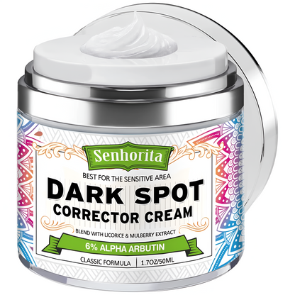 Senhorita - Crema correctora de manchas oscuras y decoloración, 1.7 oz (50ml)