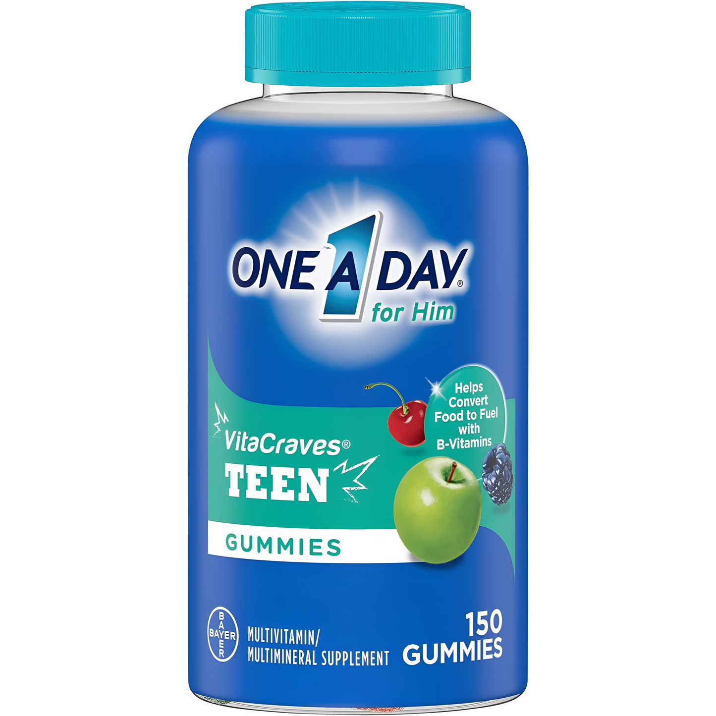One A Day Teen for Him - Gomitas multivitamínicas, 150 unidades (Copia)