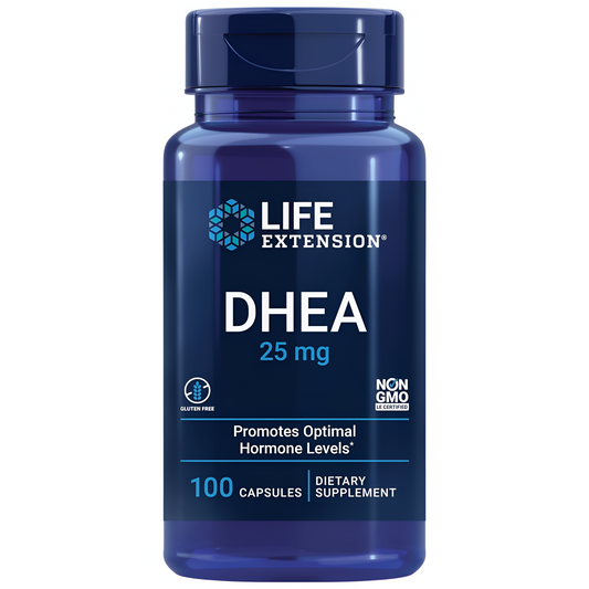 Dhea 25mg  Life Extension, 100 Capsulas