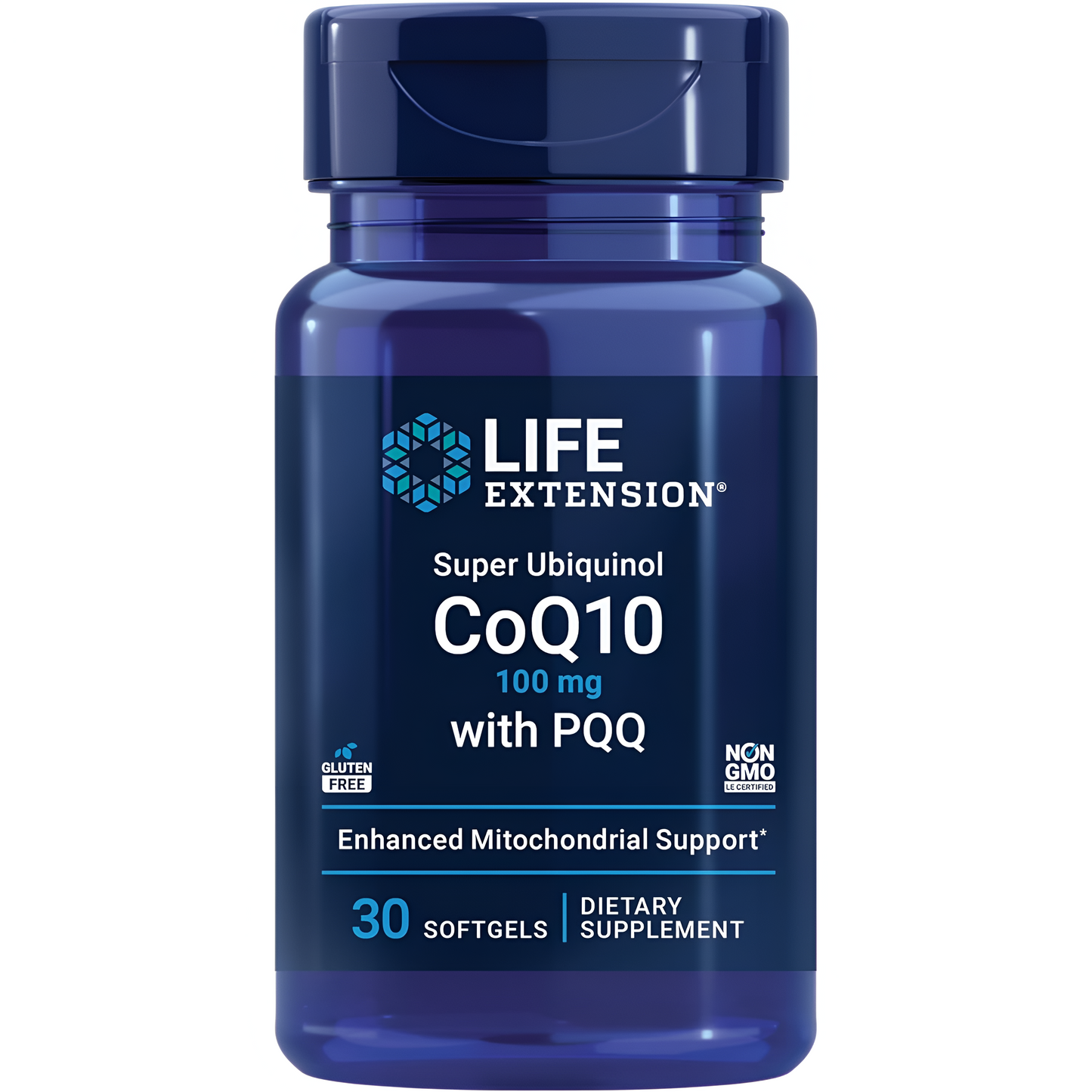 Life Extension, Super Ubiquinol CoQ10 100 mg, PQQ 10 mg, 30 Softgels