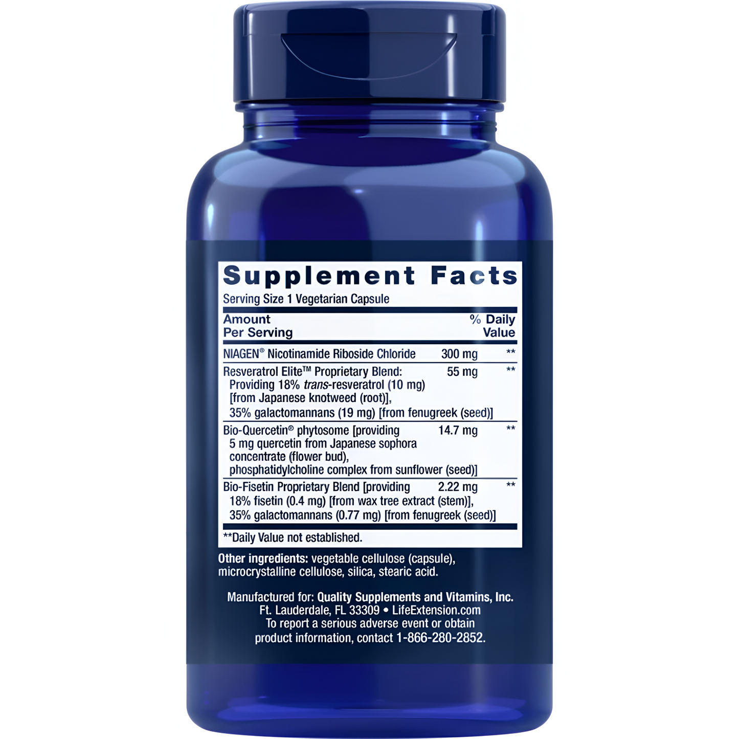NAD+ Cell Regenerator™ and Resveratrol Elite 30 Capsulas