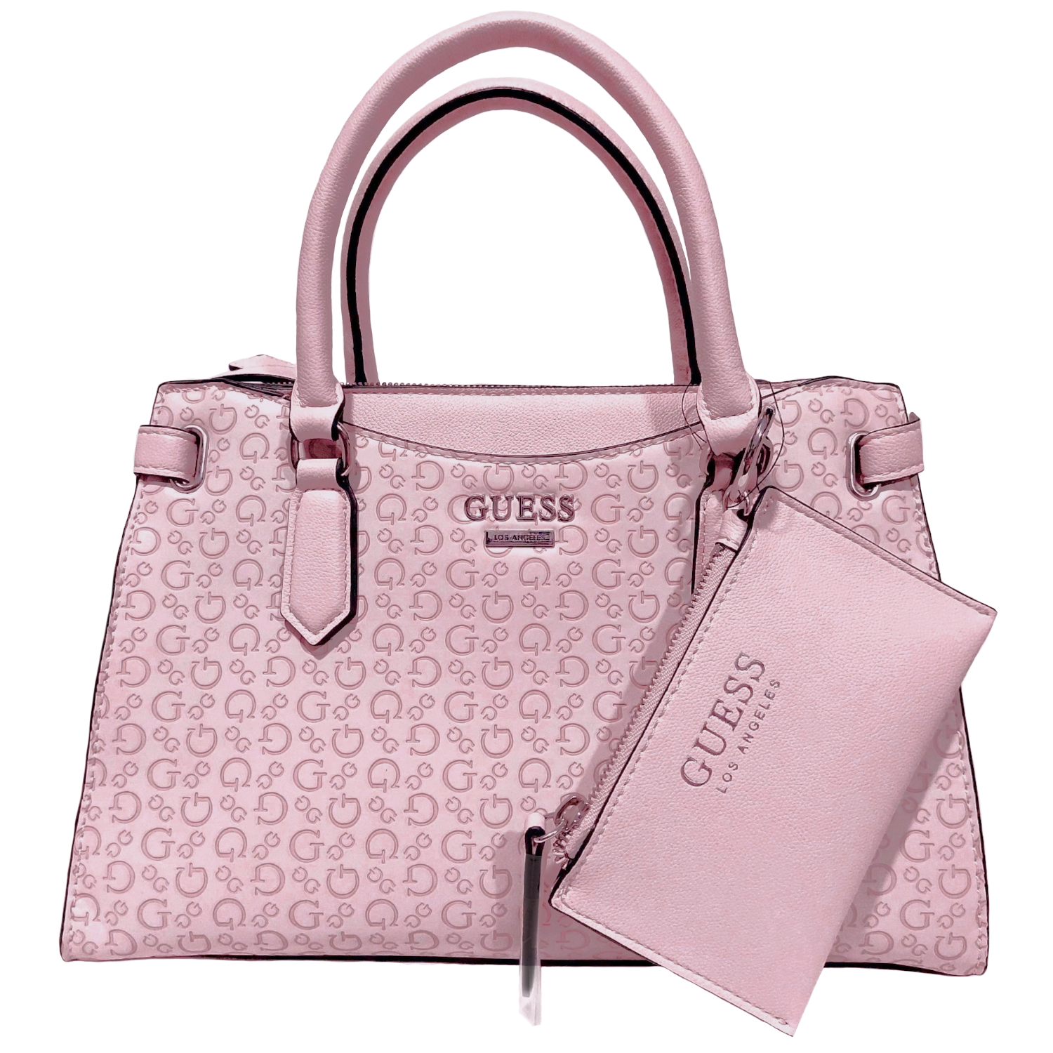 Rosa Palo Bolso Guess Rosa Bandolera Bag Cartera Guess Palo Rosa