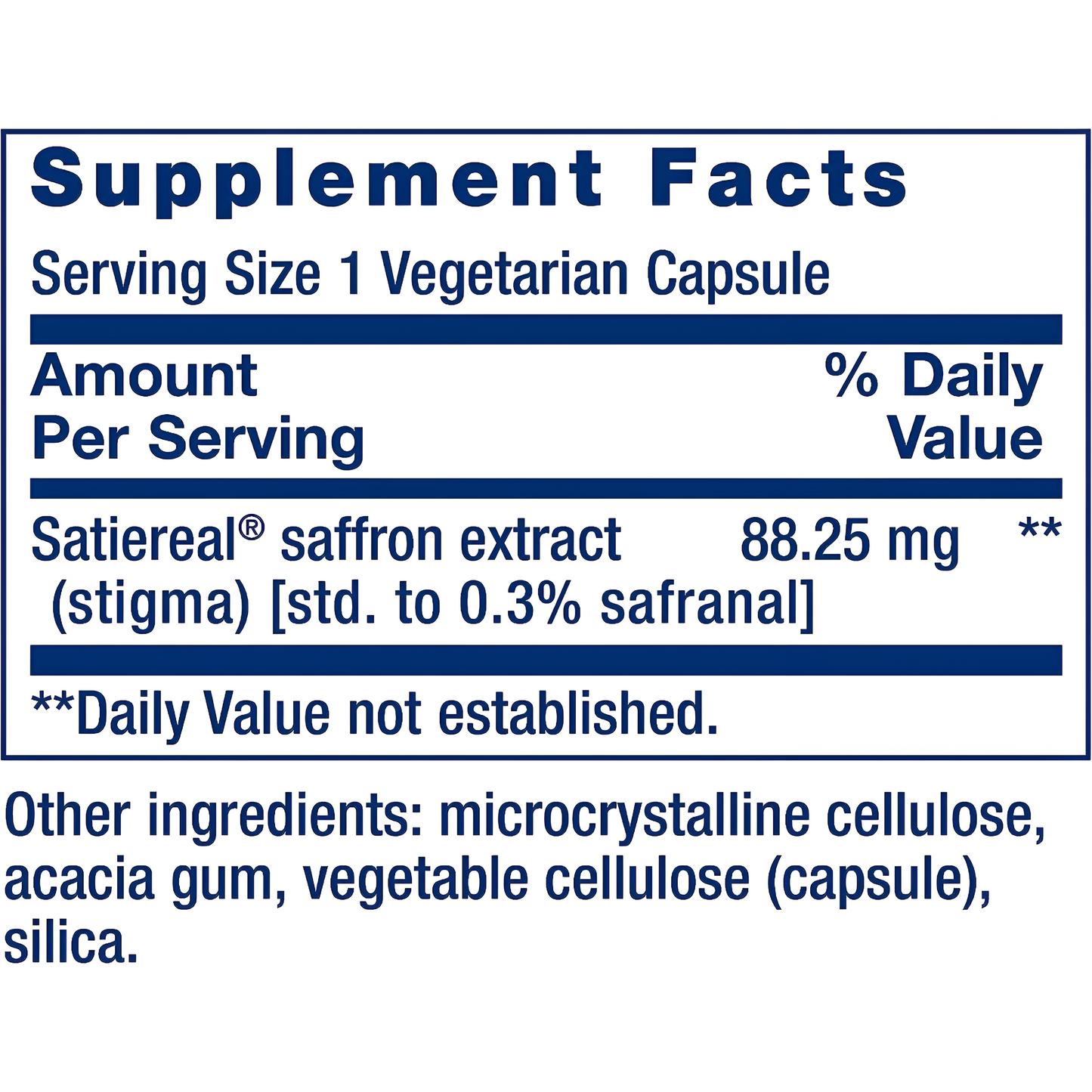 Optimized Saffron Life Extension , 60 capsulas