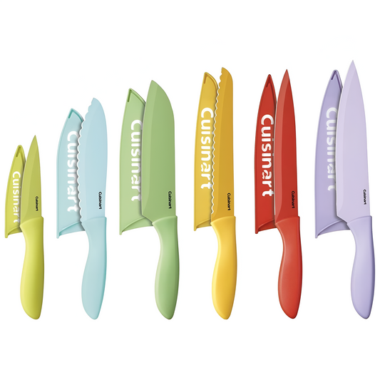 Cuisinart Juego de cuchillos Advantage con protector - incluyen 6 cuchillos