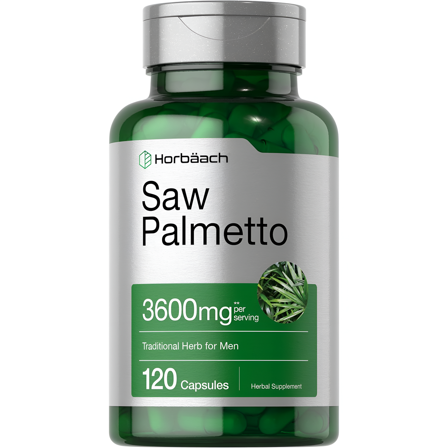 SAW PALMETTO EXTRACTO 3600MG  120 CAPSULES - HORBAACH