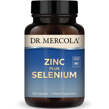 Dr. Mercola Zinc plus selenium , 90 capsulas