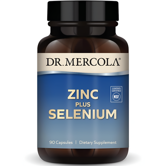 Dr. Mercola Zinc plus selenium ,  capsulas