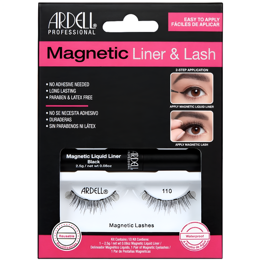 Magnetic Liquid Liner & Lash #110 A prueba de agua