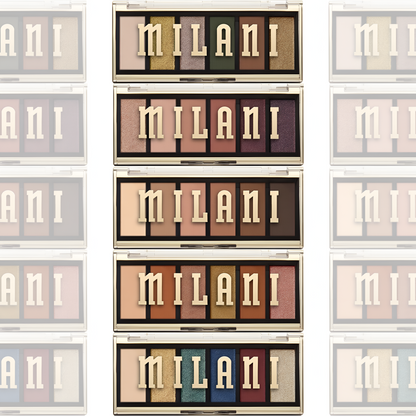 Paleta de sombras Milani Most Wanted Eyeshadow Palette