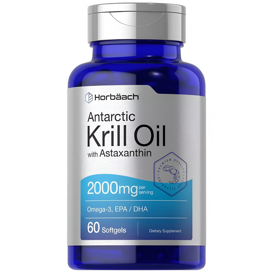 Krill Oil 2000mg , 60 capsulas - Horbaach