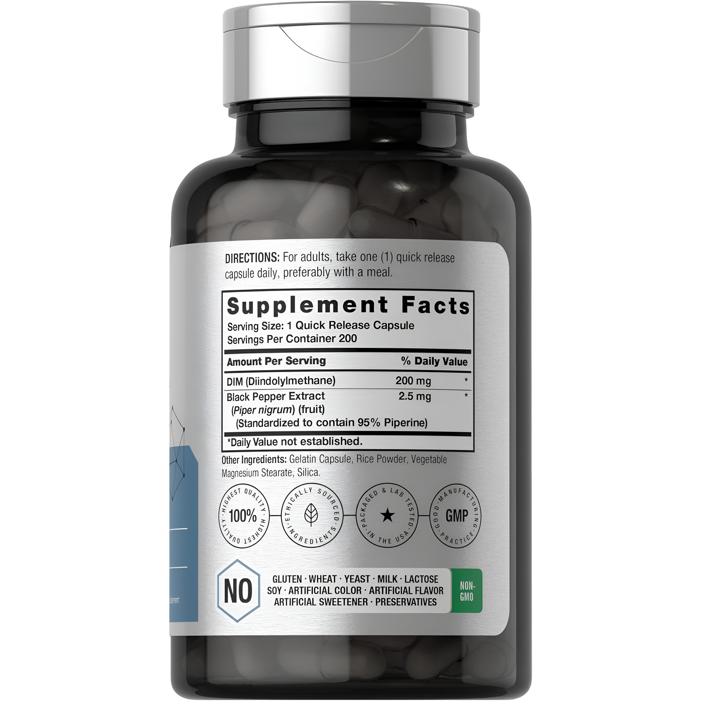 Dim 200mg Horbaach , 200 Capsulas