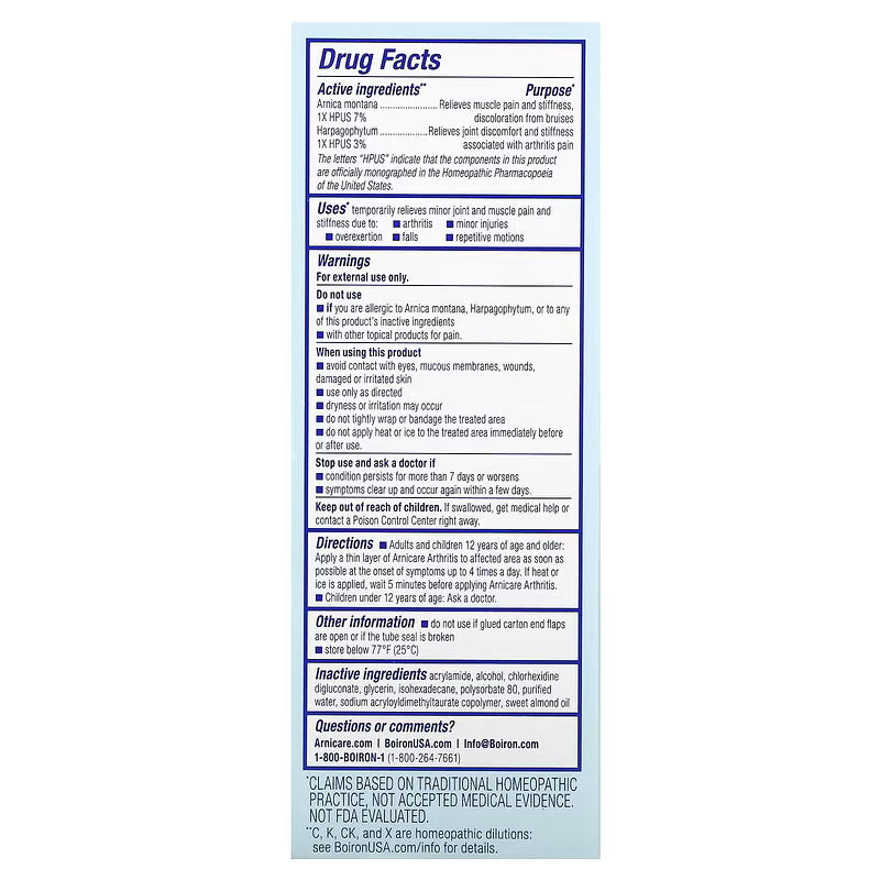 Arnicare - Crema para Arthritis, 70g