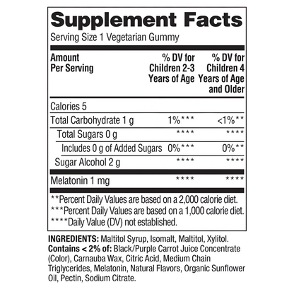 Melatonin Spring Valley Kids - 1 Mg  Gomitas