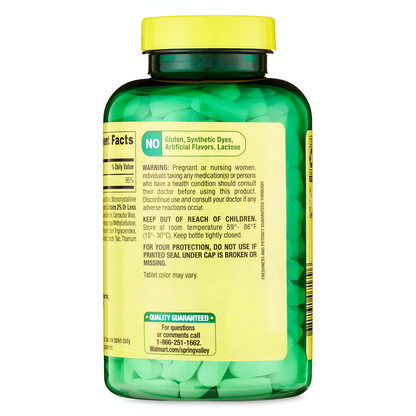 Magnesio Extra Fuerte  de 400mg 250 tabletas - Spring Valley