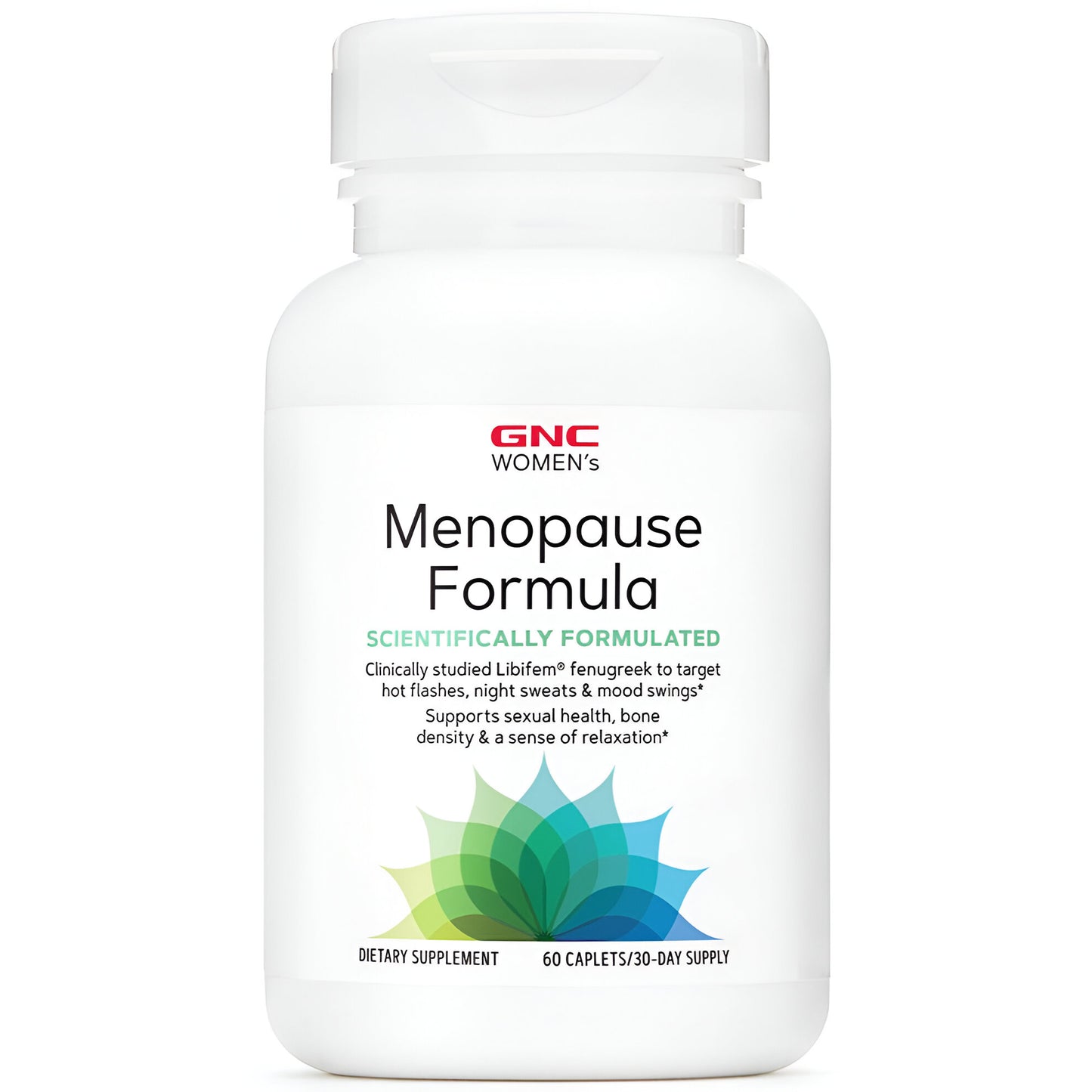 Fórmula para la menopausia femenina de GNC , 60 tab