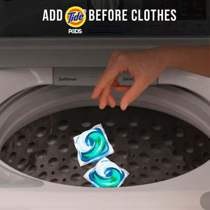 Tide PODS + Cápsulas de detergente para ropa con Unstopables, sabor fresco - 20 pacs