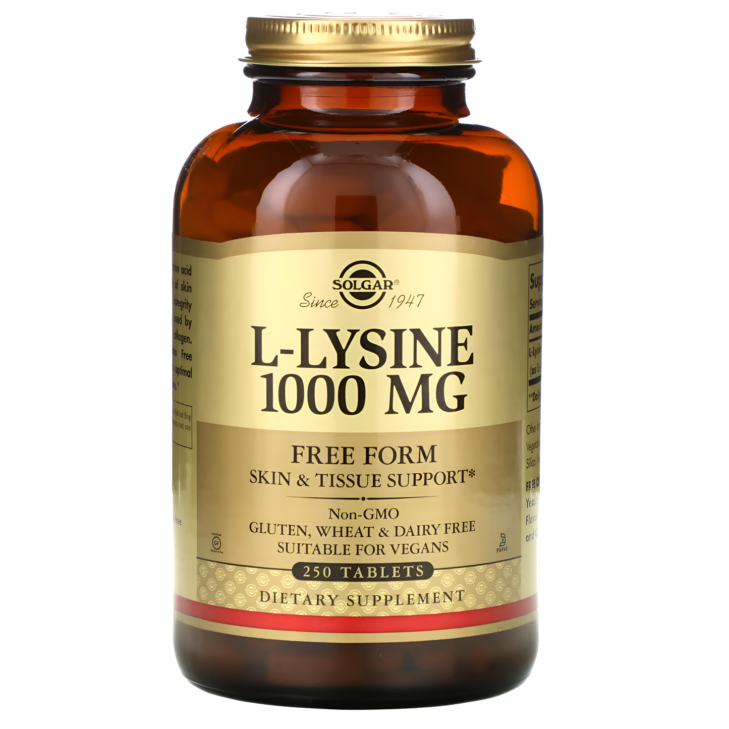 L-Lysine 1000 mg Solgar  Tabletas