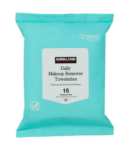 Kirkland Signature Daily Makeup Remover Towelettes - Toallitas desmaquillantes diarias Kirkland