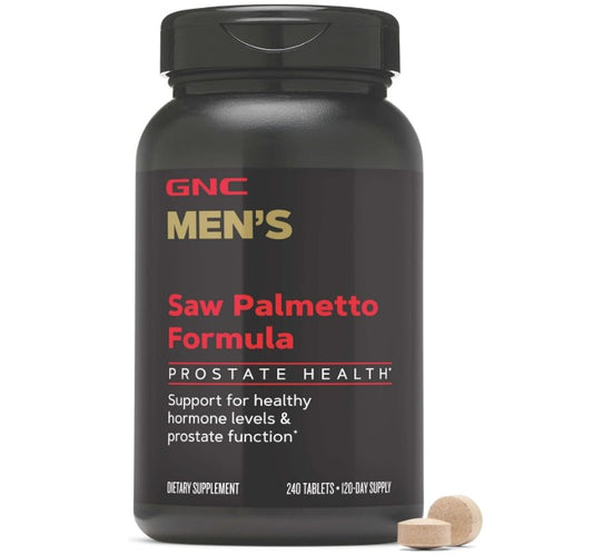 GNC Men's Saw Palmetto Formula, Tabletas para la Prostata