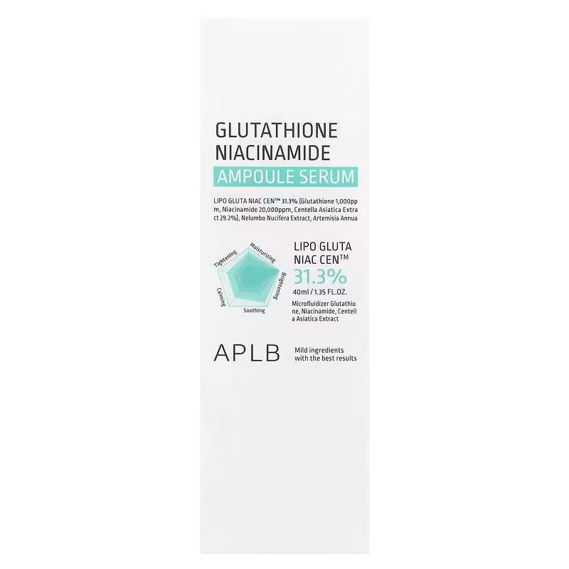 APLB- Glutathione Niacinamide, Ampoule Serum - (40 ml)
