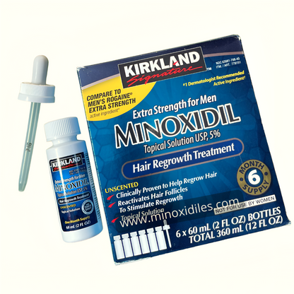 Minoxidil Topical Solution - Kirkland - 60 ml