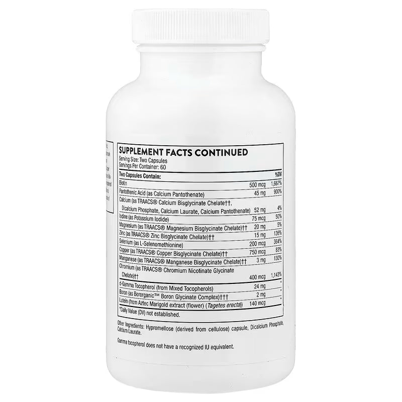 Thorne, Basic Nutrients 2/Day, 120 Capsulas