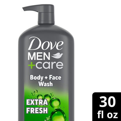 Gel de ducha y rostro Dove Men+Care para hombre, 887 ml