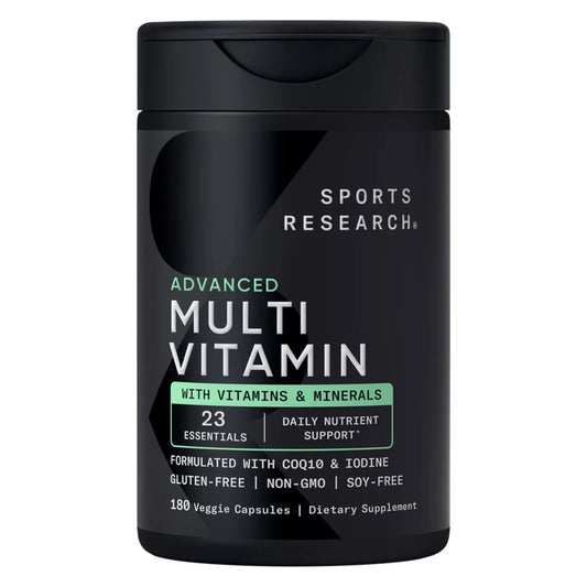 Sports Research Advanced Multivitamin, 180 Capsulas veganas