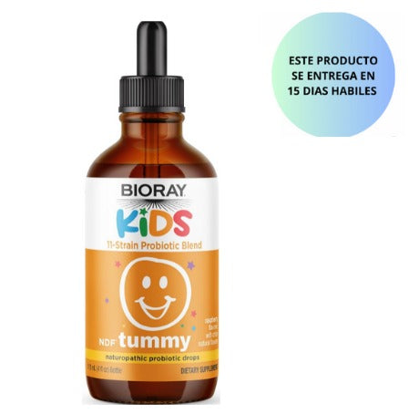 BIORAY Kids NDF Tummy sabor Frambuesa 118ml