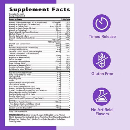 Multivitamínico 50 Plus para mujer , 120 capsulas - GNC